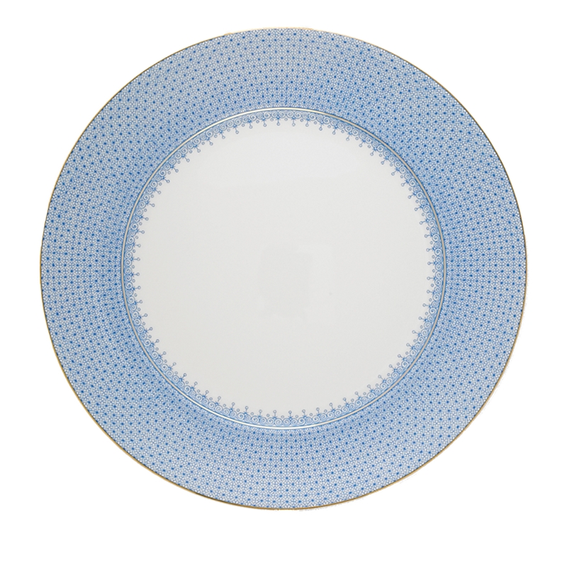 Mottahedeh Cornflower Lace Service Plate In Cornflower