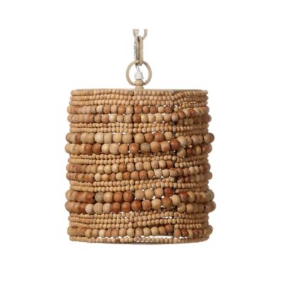 Strand Beaded Pendant Light