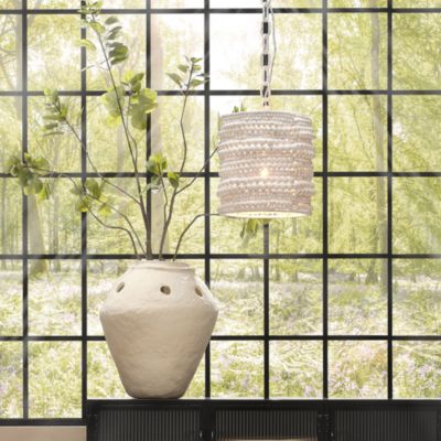 Strand Beaded Pendant Light