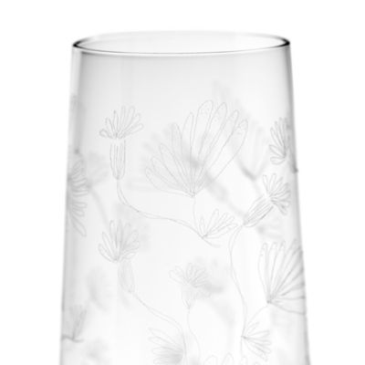 Champagne Flute Camelia Aubergine by Marni