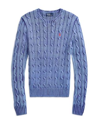 Cotton Cable Knit Sweater