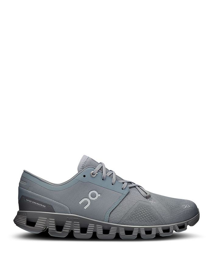Shop On Men's Cloud X 3 Lace Up Running Sneakers In Mist | Rock