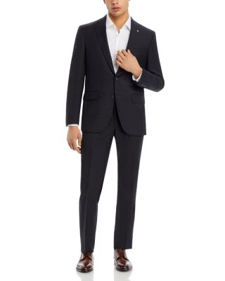 Napoli Tonal Micro Check Regular Fit Suit