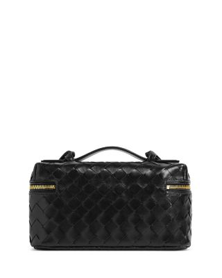 Bang Bang Intrecciato Leather Vanity Case