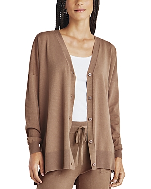 Shop Splendid Veronica Tunic Cardigan In Macchiato