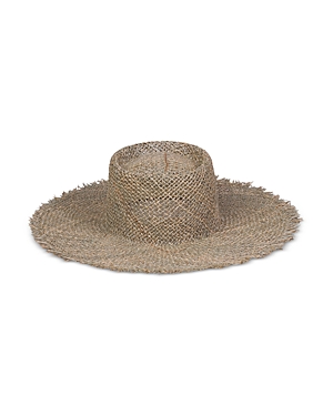 Lack of Color Sunnydip Fray Boater Hat