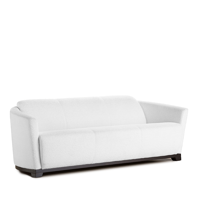 Giuseppe Nicoletti Hollister Maxi Leather Sofa In Bull Puro White