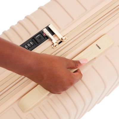 Medium Check-in Roller in Beige