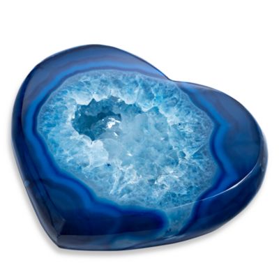 The Cuore Agate Gemstone Heart