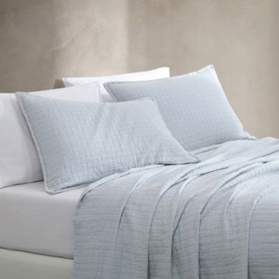 Essential Garment Washed Cotton Jacquard King Sham