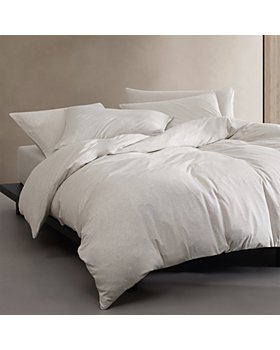 Calvin Klein CK Naturals Full / Queen Comforter 3 Piece Set Grey