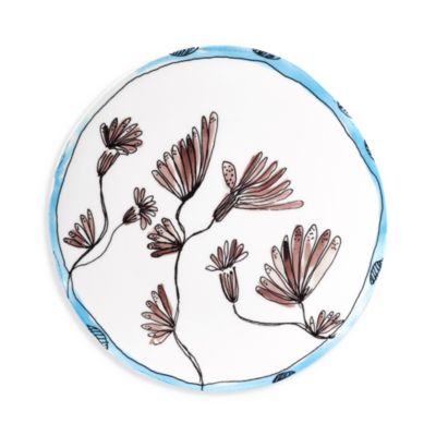 Marni Camelia Aubergine Dinner Plate