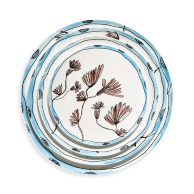 Marni Camelia Aubergine Accent Plate