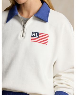 Polo Ralph Lauren half-zip Cotton Sweatshirt | Neutrals