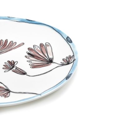 Marni Camelia Aubergine Large Serving Platter