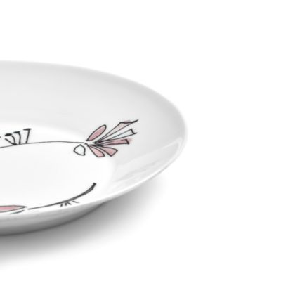 Marni Fiore Rosa Large Deep Serving Plate