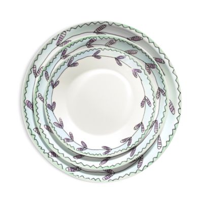 Marni Blossom Milk Medium Serving Plate