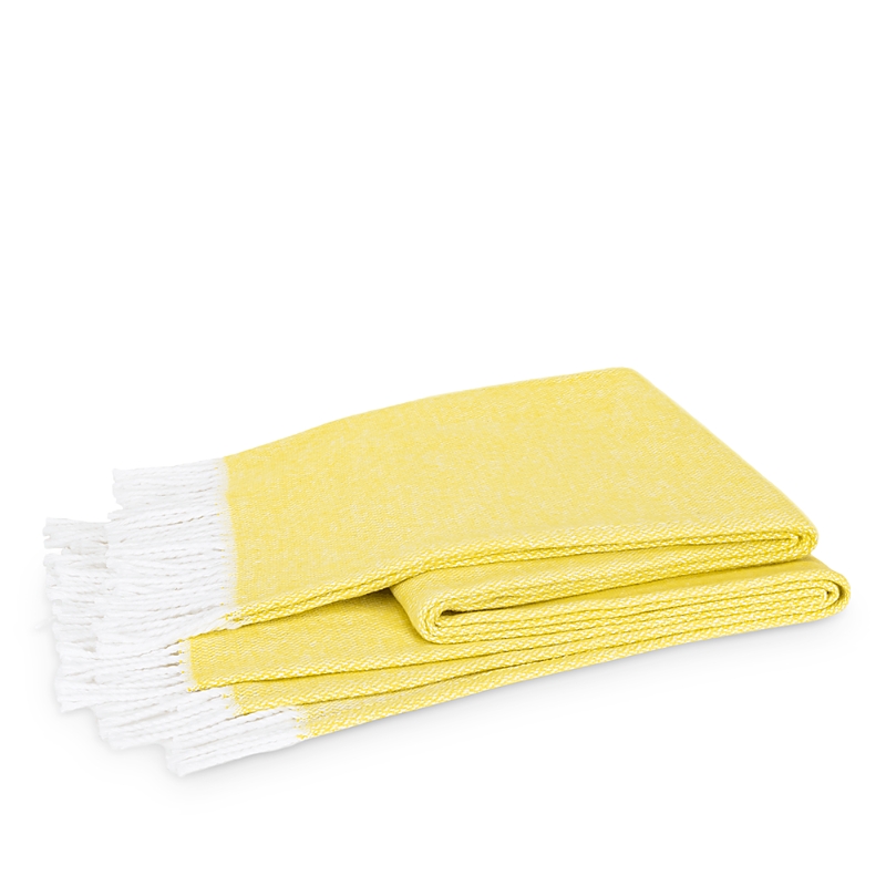 Matouk Pezzo Fringe Throw Blanket
