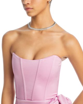 June Corset Wrap Tie Dress