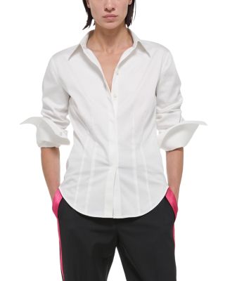 Helmut Lang - Darted Button Front Shirt