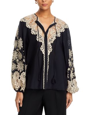 Kobi Halperin - Norma Cotton Slik Blouse