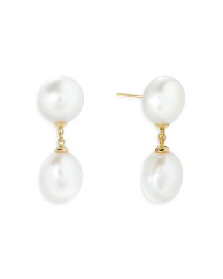 Shashi - Cultured Freshwater Pearl Drop Earrings