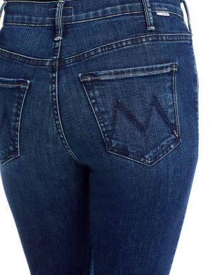The Lil&#39; Hustler Petites High Rise Cropped Straight Jeans in Heirloom