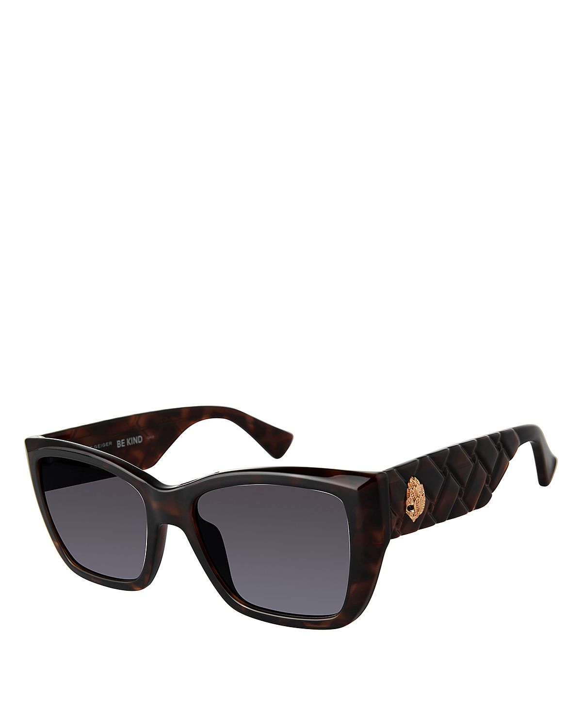 Kurt Geiger London Rectangle Sunglasses, 54mm