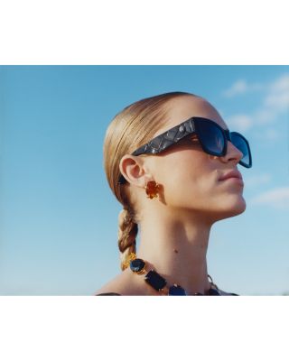 Rectangle Sunglasses, 54mm