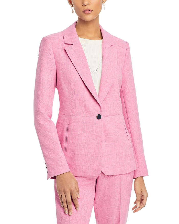 T Tahari One Button Blazer Bloomingdale s