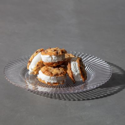 Archie Clear Dessert Plate, Set of 4