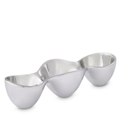 Namb&eacute; Triple Condiment Serving Dish