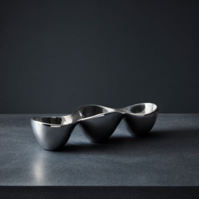 Namb&eacute; Triple Condiment Serving Dish