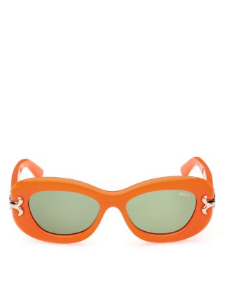 Geometric Sunglasses, 52mm