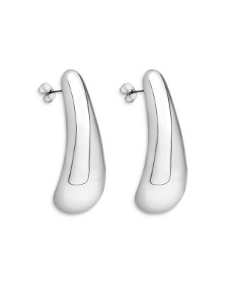 Raindrop Metal Drop Earrings