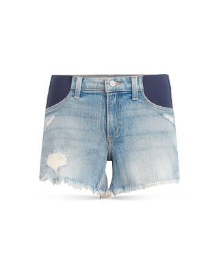 The Ozzie Mid Rise Maternity Shorts in Ohio