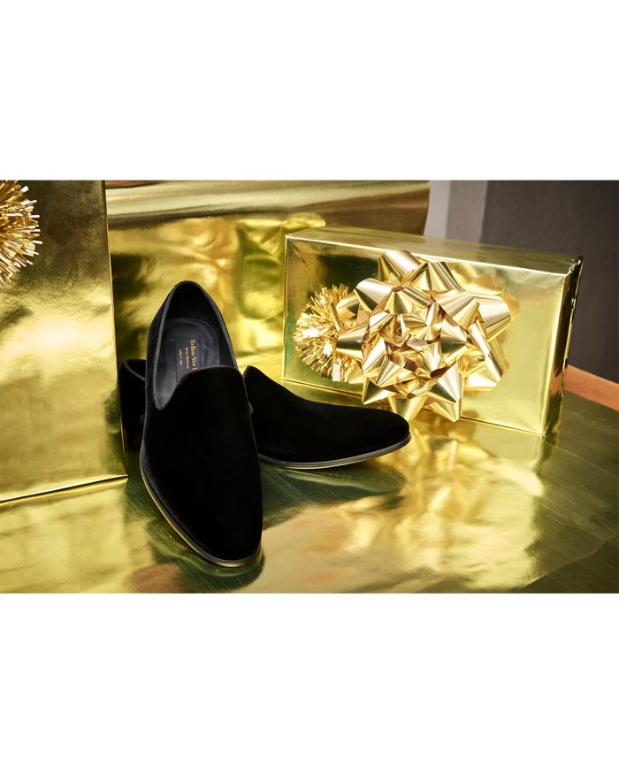 Men's Bolton Velvet Smoking Loafers