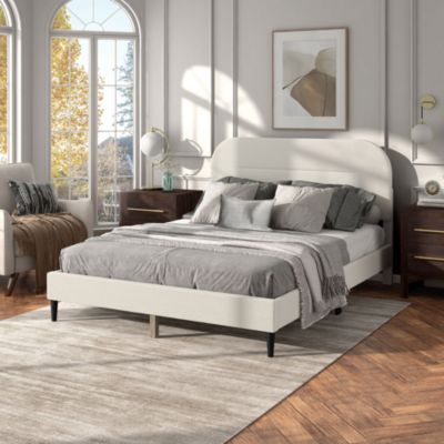 Furniture of America - Nira Boucle Queen Bed