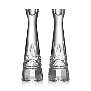Waterford Lismore Round Candlestick, Set of 2
