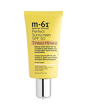 M-61 Perfect Tinted Mineral Sunscreen Spf 50 1.7 Oz. In White