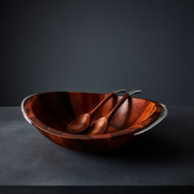 Namb&amp;eacute; Braid Collection Salad Bowl &amp; Servers