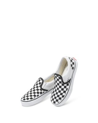 Unisex Checkerboard Slip On Sneakers - Walker, Toddler