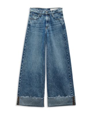 High Rise Sofie Cropped Jeans in Pebbles