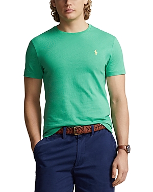 Polo Ralph Lauren Men's Classic-fit Jersey Crewneck T-shirt In Green