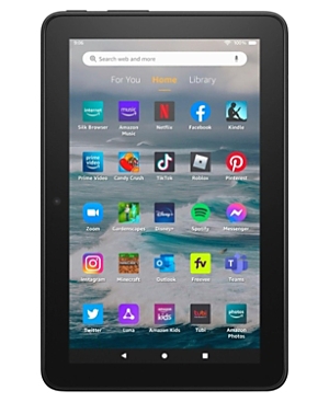 Amazon - Fire 7 Tablet, 7" Display, 16 Gb, (2022 Release) In Black
