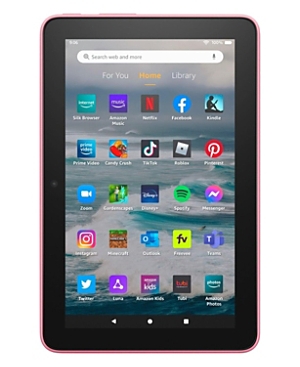Shop Amazon Fire 7 Tablet With 7 Display And 16 Gb (2022) In Rose