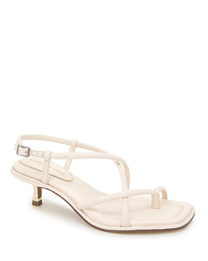 Shop Kenneth Cole Women's Ginger Strappy Toe Ring Sandals In Pearl