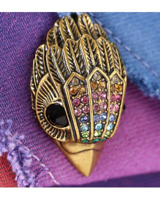 Kensington Multicolor Denim Crossbody Bag