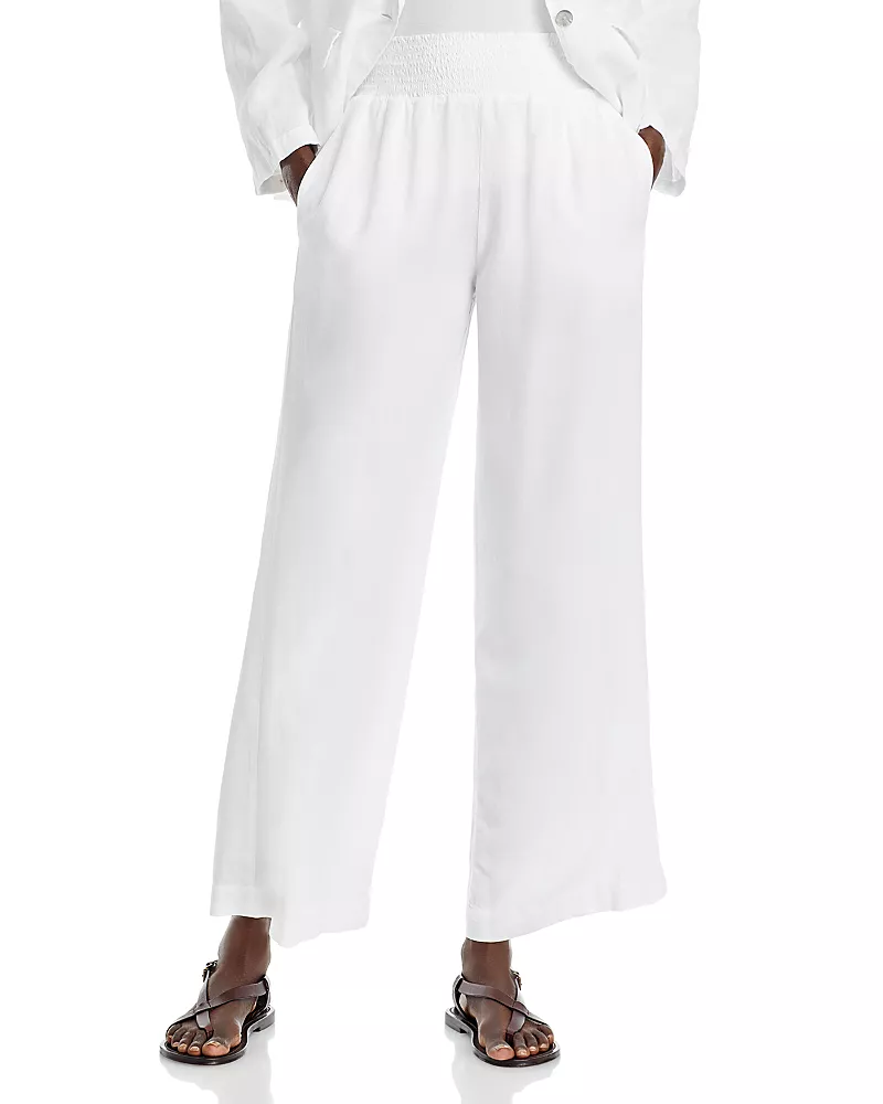 Bella Dahl Smocked Wide Leg Pants