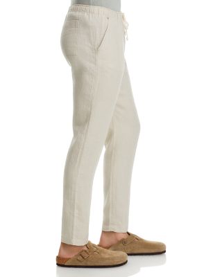 Bo Linen Regular Fit Drawstring Pants